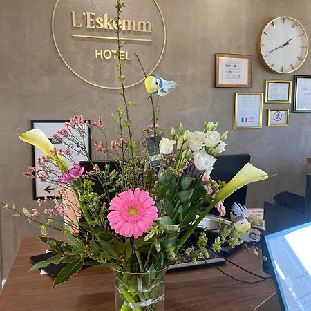 Hotel Restaurant L'Eskemm St Brieuc-Tregueux エクステリア 写真